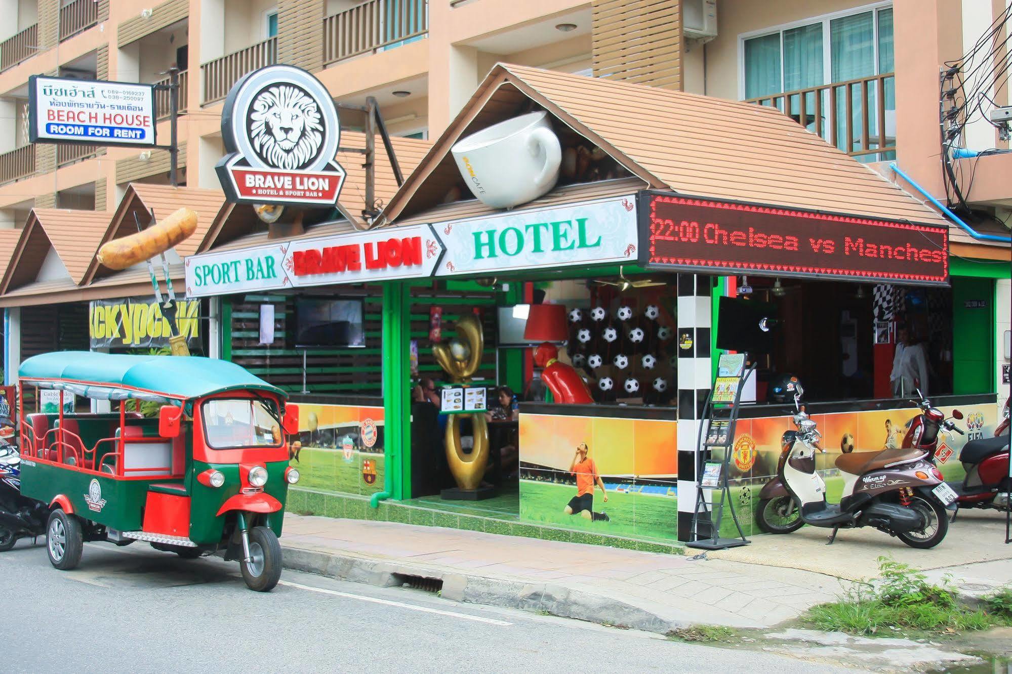 Brave Lion Hotel Pantai Jomtien Luaran gambar